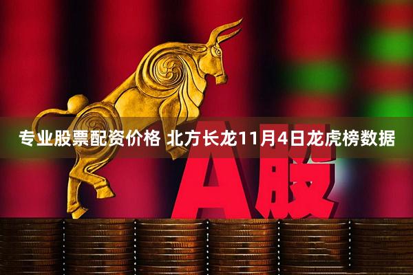 专业股票配资价格 北方长龙11月4日龙虎榜数据